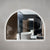 Arco Arch Backlit LED Mirror with Polished Edge and Demister | 11 sizes available, from 400mm to 1500mm |