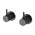 Phoenix Vivid Slimline Wall Top Assemblies Available with Standard or Extended Spindles | Matte Black |