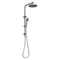 Phoenix Vivid Slimline Twin Shower | Brushed Carbon |