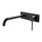 Phoenix Vivid Slimline Basin/ Bath Wall Mixer Set 230mm Curved | Matte Black |