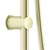 Nero Opal Rail Shower | Brushed Gold |