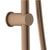 Nero Opal Rail Shower | Brushed Bronze |