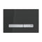 Geberit Sigma50 Dual Flush Button and Access Plate, Black
