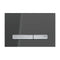 Geberit Sigma50 Dual Flush Button and Access Plate, Smoked Reflective