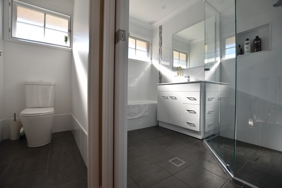 #37 - Bathrooms: Simple design for bathroom and detached toilet