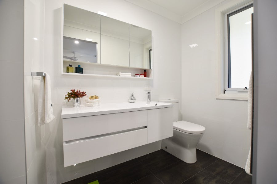 #38 - Bathrooms: Ian's ensuite makes great use of a tiny space