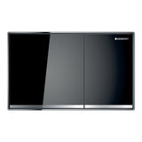 Geberit Sigma60 Dual Flush Button & Access Plate, Black