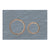 Geberit Sigma21 Dual Flush Button & Access Plate, Slate with Red Gold Trim Design