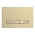 Geberit Sigma50 Dual Flush Button and Access Plate, Brushed Brass with Brass Trim Design