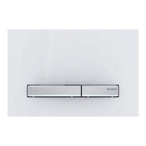 Geberit Sigma50 Dual Flush Button and Access Plate, White