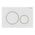 Geberit Sigma20 Dual Flush Button & Access Plate, Matte White