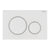 Geberit Sigma20 Dual Flush Button & Access Plate, Matte White