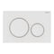 Geberit Sigma20 Dual Flush Button & Access Plate, Matte White
