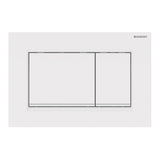 Geberit Sigma30 Dual Flush Button & Access Plate, White