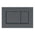 Geberit Sigma30 Dual Flush Button & Access Plate, Matte Black