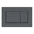 Geberit Sigma30 Dual Flush Button & Access Plate, Matte Black