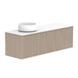 ADP Clifton Ensuite Wall Hung 1200mm Single Left Offset Bowl Vanity Cabinet
