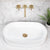 Pill Oval 600mm x 380mm Above-Counter Basin, Gloss White