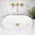 Pill Oval 600mm x 380mm Above-Counter Basin, Matte Terrazzo Speckle *Clearance Stock*