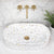 Pill Oval 600mm x 380mm Above-Counter Basin, Matte Terrazzo Chunk *Clearance Stock*