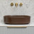 Pill Step 500mm x 370mm Above-Counter Basin, Matte Mocha
