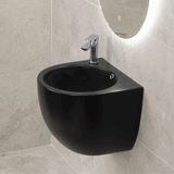 Corto 490mm x 475mm x 400mm Wall Hung Basin, Matte Black *Clearance Stock*