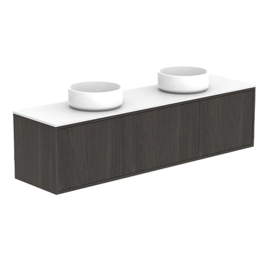 ADP Clifton Ensuite Wall Hung 1500mm Double Bowl Vanity Cabinet