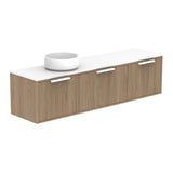 ADP Clifton Ensuite Wall Hung 1500mm Single Left Offset Bowl Vanity Cabinet