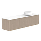 ADP Clifton Ensuite Wall Hung 1500mm Single Right Offset Bowl Vanity Cabinet