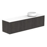 ADP Clifton Ensuite Wall Hung 1500mm Single Right Offset Bowl Vanity Cabinet