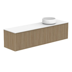 ADP Clifton Ensuite Wall Hung 1500mm Single Right Offset Bowl Vanity Cabinet