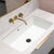 Retti Rectangular 700mm x 400mm Under-Counter Basin with Overflow, Gloss White