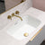 Riri Oblong 570mm x 395mm Under-Counter Basin with Overflow, Gloss White
