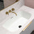 Riri Oblong 710mm x 415mm Under-Counter Basin with Overflow, Gloss White