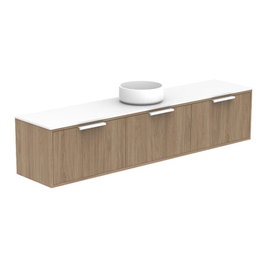 ADP Clifton Ensuite Wall Hung 1800mm Single Center Bowl Vanity Cabinet