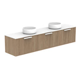 ADP Clifton Ensuite Wall Hung 1800mm Double Bowl Vanity Cabinet