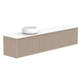 ADP Clifton Ensuite Wall Hung 1800mm Single Left Offset Bowl Vanity Cabinet