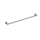 Nero Mecca Single Towel Rail 800mm | Brushed Bronze |