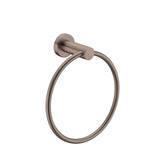 Nero Mecca Towel Ring | Brushed Bronze |