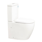 Hysett Q Back to Wall Toilet Suite, Gloss White