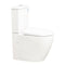 Hysett Q Back to Wall Toilet Suite, Gloss White