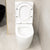Hysett Q Back to Wall Toilet Suite, Gloss White