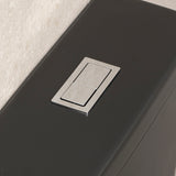 Hysett Q Back to Wall Toilet Suite, Matte Black