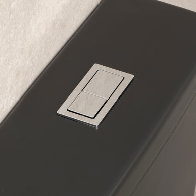Hysett Q Back to Wall Toilet Suite, Matte Black