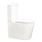 Tiffalo Rimless Back to Wall Toilet Suite | Gloss White |