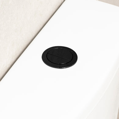Tiffalo Rimless Back to Wall Toilet Suite, Gloss White