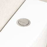 Tiffalo Rimless Back to Wall Toilet Suite | Gloss White |