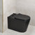Tiffalo Rimless Back to Wall Toilet Suite, Matte Black