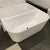 Kiama 1500mm Back to Wall Freestanding Bath, Matte White