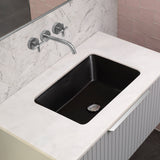 Rena 535mm x 368mm Under-Counter Basin, Matte Black